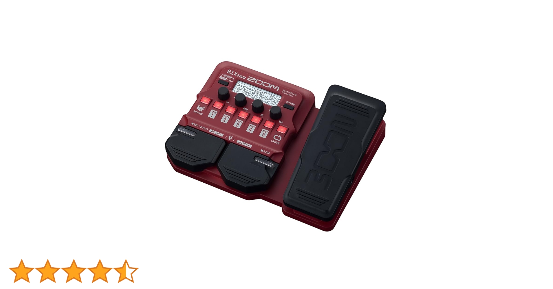 Amazon | ZOOM ズーム B1X FOUR ベース用マルチエフェクター